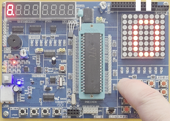 Button Matrix Scanning