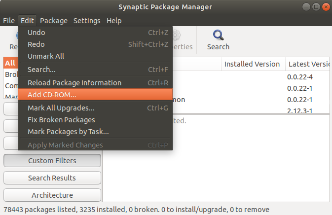 Synaptic Add CD-ROM