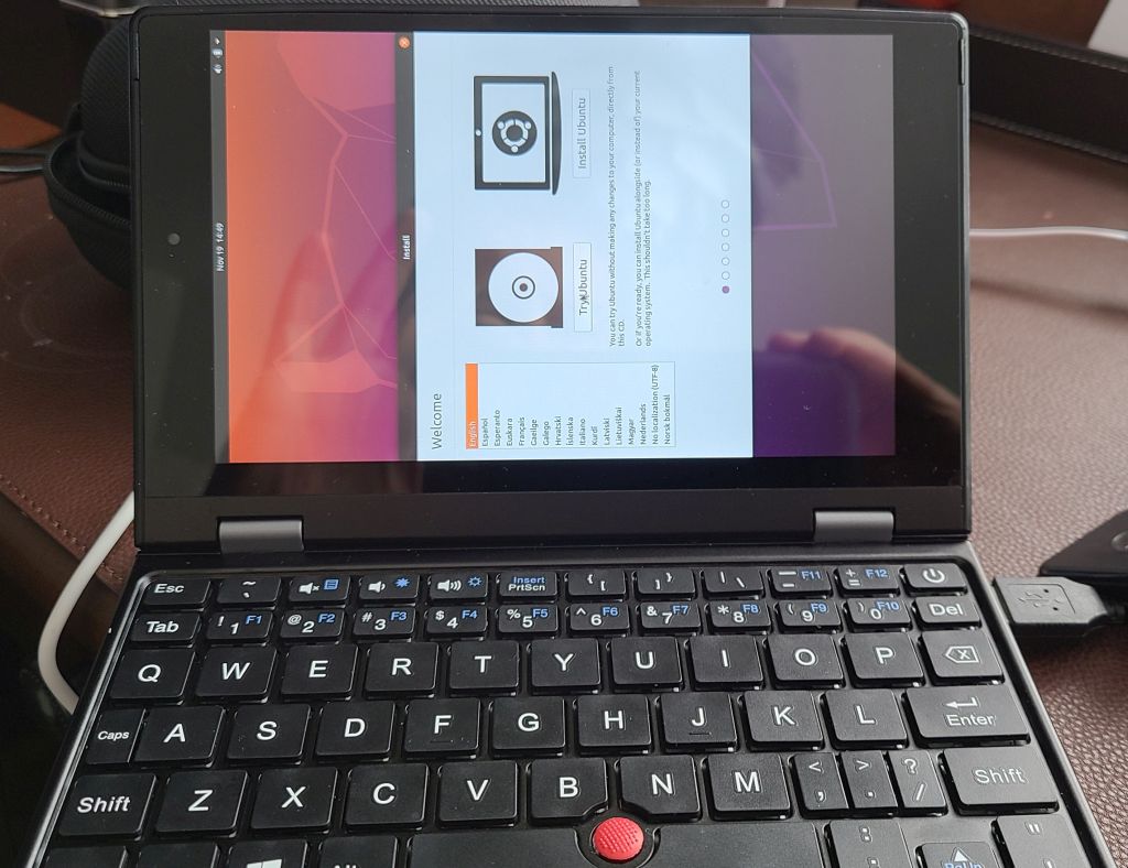 VESA Framebuffer Rotated by 90 Degrees